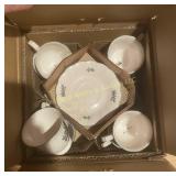 Box of Christmas Dishes