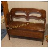 Antique Storage Bench