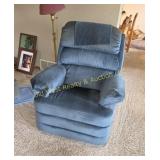 Blue Lazy boy Rocker/Recliner