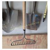 Rake & Square Shovel (G)