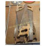 Pile of Hand Saws