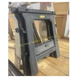 Pair Stanley Sawhorses
