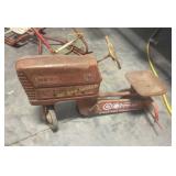Antique Murray Pedal Tractor - Needs Back Wheels