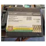 Box of 2 1/4" Nail Coils - Missing 1 Coils