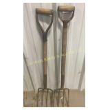 (2) Potato Forks