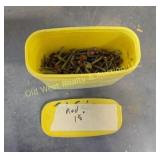 Red 1 1/12" Metal Screws