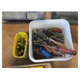 Containers of Screwdrivers