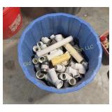 Tub of 2" PVC Fittings