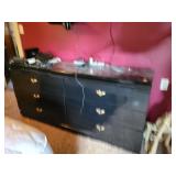 Black Dresser or Chest of Drawers