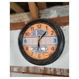 Harley Davidson Clock