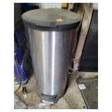Metal Trash Can