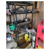 Metal Shelving Unit