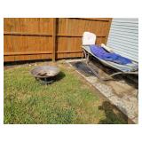 Hammock, Firepit & Patio Chair