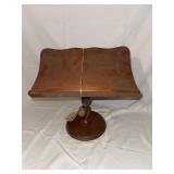 Wooden Recipe Book Pedestal, Wooden Towel Rack,