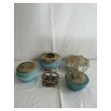 Hand-Painted Porcelain Trinket Boxes: Limoges