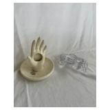 Assorted Ceramic/Glass Jewelry Holders
