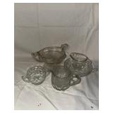 Assorted Glass Serveware