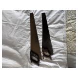2 Vintage Handsaws