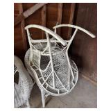 4 Piece Wicker Furniture Set