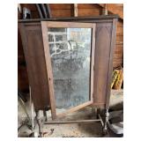 Curio Cabinet - Water Damage - 37x13x60