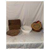 Assorted Kitchen Baskets