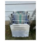 4 Folding Patio Chairs