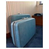 Vintage Light Blue Samsonite Luggage- Entire Set