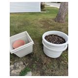 Assorted Outdoor Planters