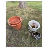 Assorted Outdoor Planters