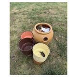 Assorted Outdoor Planters