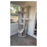 Custom Cat TreeReal timber with multiple