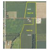 TRACT #2:  26.15 +/- Acres w/25.2 +/- Tillable