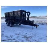 Stroebel 3 Space Easi Load Bulk Seed Trailer