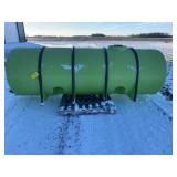 1000 Gallon Poly Tank On Frame, Good Tank, Clean