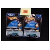 2 Hot Wheels Motor City Classics Fat Fendered 
