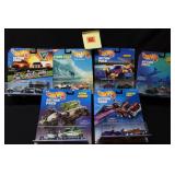 6 Hot Wheels Action Packs: Knight Rider, Racing,