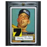 2006 Topps Mickey Mantle 1952 Style