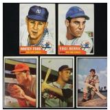 1953 Topps & Bowman Lot of 5 Star Cards