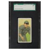 1909-11 T206 J.J. Clarke Sweet Caporal Back - SGC