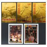 Michael Jordan Topps, Fleer Ultra & Flair Gold