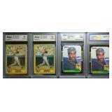 1987 Topps & Donruss Barry Bonds Lot of 4 Cards