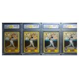 1987 Topps Barry Bonds Lot of 4 Cards