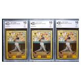 1987 Topps Barry Bonds Lot of 3 Cards