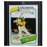 1980 Topps Rickey Henderson Rookie - EXMT