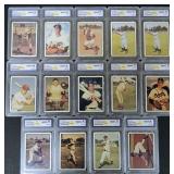 1979 TCMA Star Lot of 14 Cards - All Graded WCG