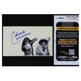 Chuck Connors "The Rifleman" & MLB Player JSA