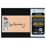 Detroit Tigers Hall of Famer Hank Greenberg JSA