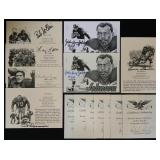 NFL Hall of Fame Lot of 7 Signed Certified