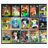 2001-2014 Topps Chrome Refractor Lot of 45 Cards