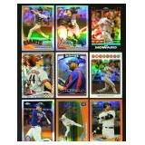 2006-2014 Topps Chrome Refractor Star Lot of 9